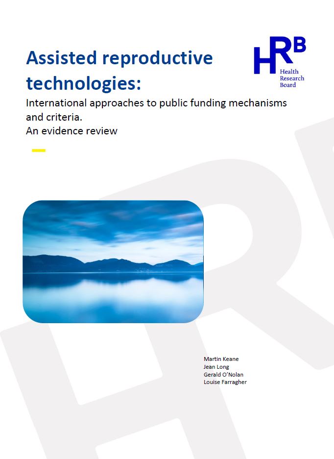 Assisted reproductive technologies: International approaches to public funding mechanisms and criteria. An evidence review