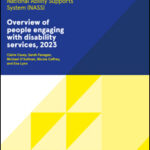Overview of people engaging with disability services in Ireland, 2023