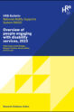 Front cover of of Overview of People engaging with disability servicers 2023