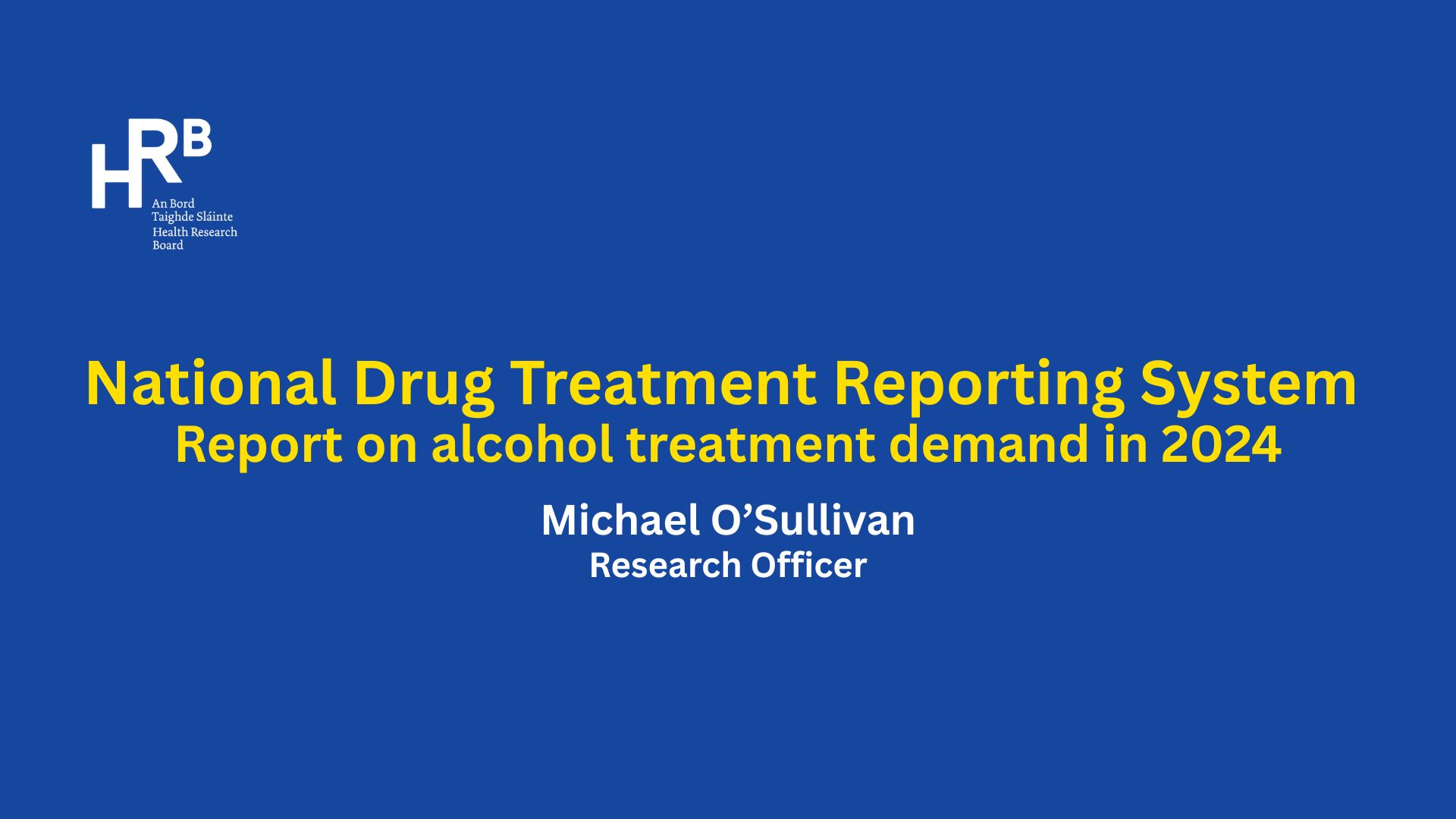 Alcohol Treatment 2024 report