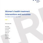 Women’s health treatment interventions and outcomes: An evidence and gap map review