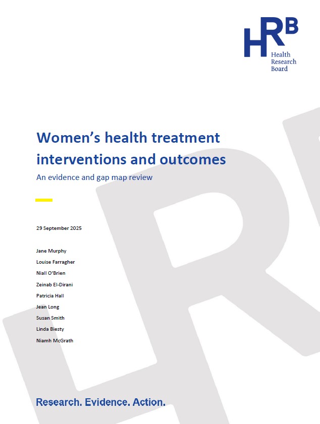 Women’s health treatment interventions and outcomes: An evidence and gap map review